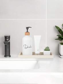 Countertop And Dressing Table Tray - Small 7.8-Inch Silicone Tray For Cosmetics, Soap Bottles, Bathroom Trays, Kitchen Sink Trays, Sink Organizers, Kitchen Sink Racks, Soap Dishes, And Sponge Holder Mats. - Multicolor - View 5