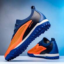 新款男士足球鞋，推荐用于学校、比赛、训练，低帮设计，短钉，防滑，抓地力强，男女通用成人款