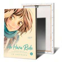 1 件墙面艺术海报可选框架流行现代复古 Ao Haru Ride 动漫经典电影海报装饰画墙壁艺术牛皮纸房间墙壁装饰 - 彩色 - 查看 59