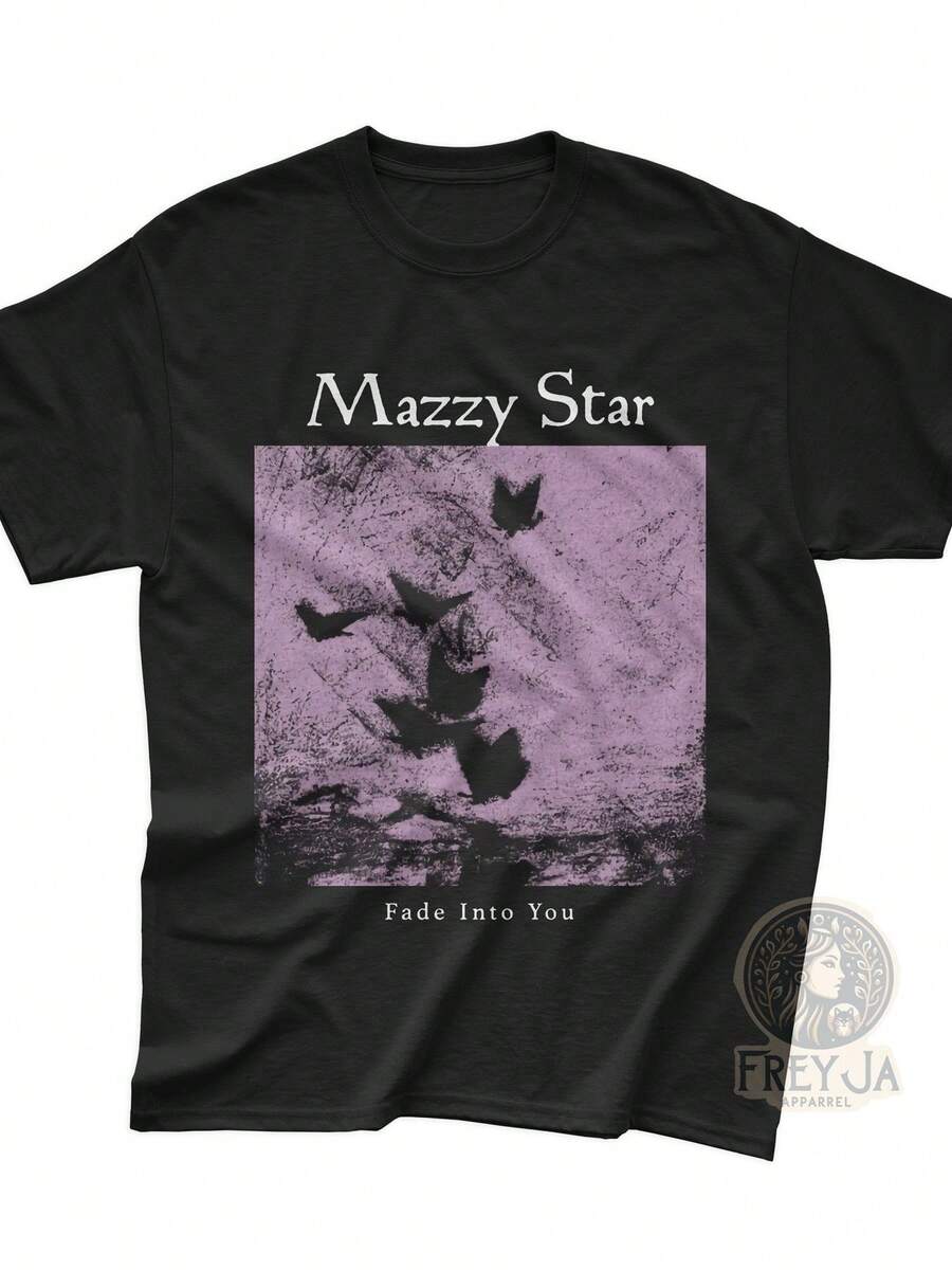 Mazzy Star Exclusive T-Shirt - Unisex Rock Music Band Tee - Music Apparel Gift - So Tonight That I Might See Album Merch - 黑色 - 查看 1