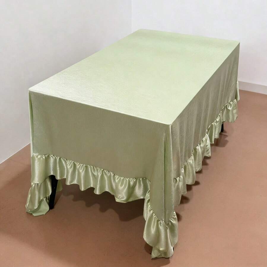 1 chiếc khăn trải bàn xếp ly co giãn có họa tiết, kích thước 70.87*82.68 inch, thích hợp cho đám cưới, ăn uống, tiệc tùng, sinh nhật, sử dụng hàng ngày, cắm trại ngoài trời, trang trí bàn trong nhà và ngoài trời. - Nhiều màu - Xem 1