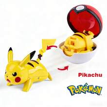pokemon 新一代宝可梦变形精灵球皮卡丘展示玩具