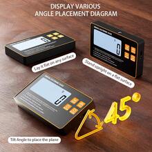 15 kg/1 g Balance de cuisine numérique sans fil magnétique avec écran LCD à distance. Balance alimentaire à conception divisée pour la cuisson, la préparation des repas - Argent - Voir 4