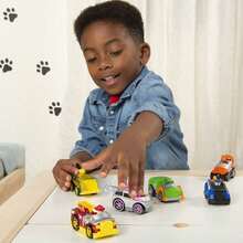 Spin Master Paw Patrol, True Metal Dino Rescue Gift Pack Of 6/8 Collectible Die-Cast Vehicles, 1:55 Scale