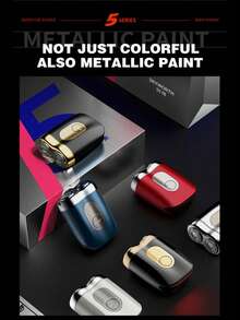 SKYWORTH Creavi 超跑系列迷你电动剃须刀 | 8000 转/分钟高速静音马达 | 双浮动刀网 | 9*2 自磨刀片 | IPX7 级防水 | 高级金属质感 | 流线型超跑设计 | 掌上便携 | Type-C 快速充电 | 精美礼盒包装 - 彩色 - 查看 10