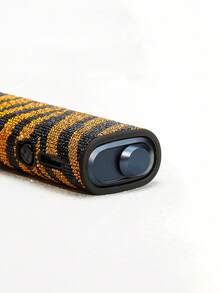 1 Set Luxury Rhinestone Zebra Pattern Protective Case For IQOS ILUMA I ONE & ILUMA ONE, 360° Full Coverage Diamond Zebra Design By Designer Hannah With 6,770 Rhinestones, Includes 1 Replacement Protective Shell Tool - Multicolor - View 8