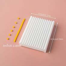 1件/12件套软陶造型工具，可制作球形和条状陶泥，珠宝制作套装，DIY耳环、耳环、吊坠、发夹、珠宝套装，软陶印模工具，圆形和长条形，多种规格，软陶，陶瓷，创意手工模具，情人节、生日和珠宝装饰的理想礼物，创意陶泥，软陶手工模具 - 搓球形 - 查看 32