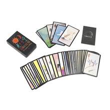 French L'ORACLE G E Sun Moon Oracle Card With Paper Instructions Exquisite Mystery Toy Suitable For Beginners, With A Smooth Card Surface, Suitable Card Body Size, Exquisite Card Surface Design, Suitable For Christmas/New Year/Easter Holiday Gifts - Black - View 4