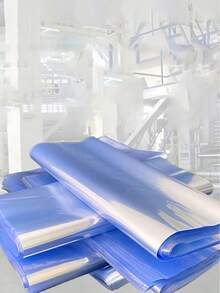 100个PVC热缩袋，鞋类收纳袋，热缩膜，鞋靴保护膜，防潮防尘防氧化透明鞋套，化妆品盒收缩膜，透明热缩膜，用于包装、密封和储存，防尘塑料袋，适用于家庭、办公室、旅行、厨房、浴室 - 礼品包装、收纳和家居用品 - 白色 - 查看 3