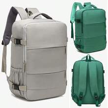 Cabin Bag 40X30X20 Carry On Travel Backpack Hand Luggage - 綠色 - 查看 4