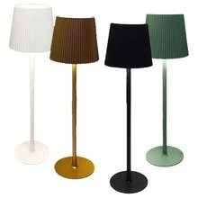 Modern LED Desk Lamp, Touch Control Dimmable Cordless Metal Lamp, Rechargeable Lithium Battery, Solid Color, Space Theme, Plastic Lampshade, Suitable For Reading, Bedroom And Various Room Types