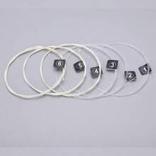 instrumento de cuerdaWalfront Juego de 3 Cuerdas de Nailon para ra Clásica Núcs de Nailon Herida Chapada en Plata para D-4th A-5th E-6th E-1st B-2nd G-3rd NX36 - NX36 - Ver 7