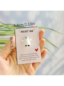Inspirational Pocket Hug Card - Unique Multi-Purpose Greeting Token With Uplifting Messages Suitable For Any Occasion - Great For Weddings, Friendship Day, Back To School, Missing You, Thank You, And As A Heartfelt Gift For Best Friends, Small Business Owners, And Loved Ones