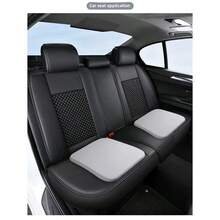 Ergonomic Car And Office Foam Seat Cushion - Contoured For Comfort, Slow Rebound Support, Washable, Polyester Fiber Material, Breathable Design, Comfortable For Long-Sitting, Car Seat Cushion Memory Foam Cushion For Office Chair, Student, Bench, Dining Chair - 10-Hour Support, Slow Rebound Anti-Sinking Design, Breathable Mesh And Durable Fabric, Suitable For Long Driving, Home Use - Multicolor - View 5