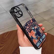 Funda para teléfono compatible con iPhone 17 Air/16e/15/14/13/12/11, Pro, Pro Max, Plus, exquisita artesanía de electrochapado, viene con película para lente para protección contra arañazos y polvo, panel trasero transparente de alta definición - Dorado - Ver 6