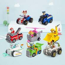 Spin Master Vehículos de rescate de Paw Patrol - Set de 10 personajes + camión - Caja de regalo para niños de 3+ años, con licencia oficial - Bulldozer + escombros - Ver 7