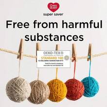 Red Heart Super Saver Jumbo - Hilo Aran Fleck 2 unidades - AranFleck - Ver 2