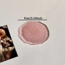 1 chiếc đĩa thủy tinh màu hồng kiểu INS | Đĩa đựng trái cây và món khai vị sáng tạo, khay nhỏ đa năng, phù hợp cho bữa ăn gia đình, bộ đồ ăn tối giản hiện đại, đĩa đựng nước sốt, khay trưng bày trang sức, trang trí phòng ăn nhà cửa. - Hồng - Xem 10