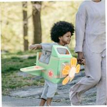TOYANDONA Juguete Disfraz de avion usable para niños avion de Papel usable avion para niños Juguete para niños Juguetes interactivos para niño Platos de Papel Vestidos de niño Ropa tablerosChildlike charm, a must-have gift for children - como en la foto - Ver 3