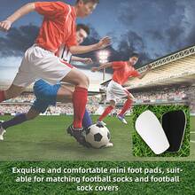 1 Pair Mini Symmetrical Football Training Insoles, Match Training Pads - Reusable, Comfortable Wear, Durable - Multicolor - View 6