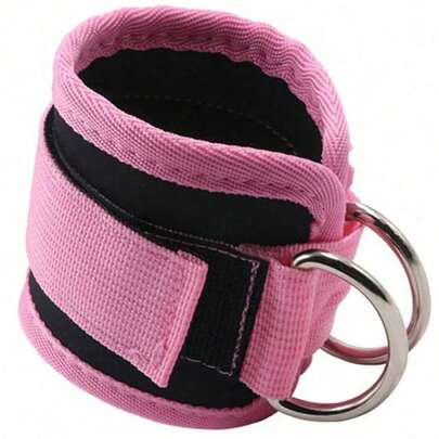 Bộ 2 đai đeo mắt cá chân có đệm điều chỉnh được với vòng chữ D để hỗ trợ các bài tập chân, đai đeo mắt cá chân tập thể dục với dây đàn hồi cho các bài tập chân và mông, vòng đeo mắt cá chân với dây đàn hồi tập luyện, phụ kiện thể dục, vòng đeo mắt cá chân thoáng khí, phụ kiện phòng tập thể dục, thể thao, phòng tập, tập luyện tại nhà, tạ phòng tập, tạ, tạ dành cho nữ