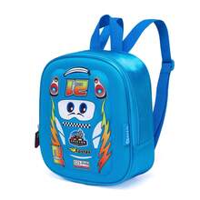 Spector Kit Mochila Rodinha Lancheira Estojo Espaçosa Reforçada - Azul - Visão 3
