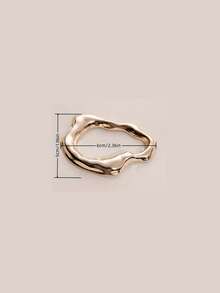 4/1pc New Fashion Asymmetric Water Drop Scarf Clip, Decorative And Practical, Multi-Functional For Skirt And Headscarf,Holiday,Travel Essential - Multicolor - View 11