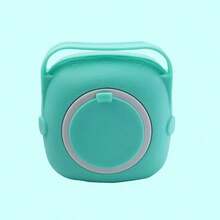 1pc Soft Silicone Body Brush, Gently Exfoliates And Massages - Also An Effective Home Bathing Tool, Storage Bag, Organizer, Container, And Hair Clip - Multicolor - View 12