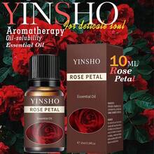 10毫升精油（单瓶装/4瓶装/8瓶装）：12种香型（绿茶/柠檬/香草/樱花/薰衣草/甜橙/白茶/玫瑰/百合/茉莉/铃兰/薄荷/海风）| 多用途，适用于香薰蜡烛炉、扩香石