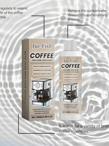 JUE FISH Coffee Machine Cleaner - Suitable For Cleaning, Descaling, Renewing And Maintaining Coffee Machines To Keep Them Hygienic. Powder Bowl Rusting, Appearance Worn And Aging, Grinder Blades Rusting. It Is The Perfect Holiday Gift For Family And Friends (Random Shipment Of New And Old Versions). - Multicolor - View 6