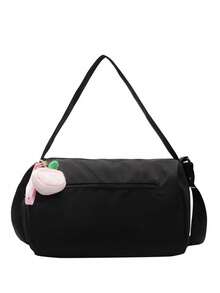 1pc Yoga Sports Travel Bag, Yoga Gear Storage, Suitable For Short Trips, Large Capacity, Suitable For Women, Can Be Used For Training, Swimming, Fitness. Combines Storage Function And Crossbody Bag Function.