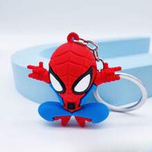 Cute Doll Pendant Keychain Doll Superhero Avengers Backpack Keychain Bag Key Ring Pendant Birthday Gift Cute Holiday Gift Birthday Gift Birthday Gift Toy Room Decoration Anime Cartoon Halloween Christmas Decoration - Multicolor - View 13