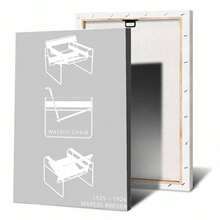 1 tấm áp phích nghệ thuật treo tường Khung tùy chọn Tranh in Bauhaus cổ điển, Áp phích triển lãm ghế Breuer Wassily, Trang trí văn phòng Scandinavia trừu tượng tối giản, Ý tưởng quà tặng, Không khung - Nhiều màu - Xem 56
