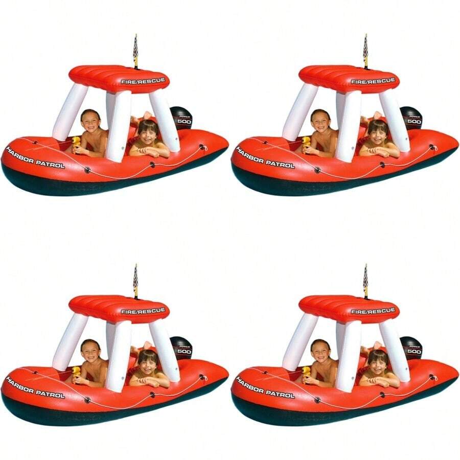 Swimline Fireboat Squirter Juguete Inflable para PiscinaChildlike charm, a must-have gift for children - Rojoynegro - Ver 1