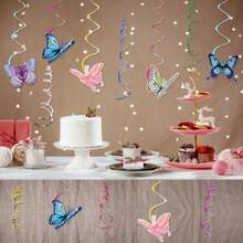 Butterfly Party Streamers - como en la foto - Ver 2
