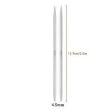 Premium Knitting Needles, Stainless Steel Circular Needles, 2.0mm-5.0mm Sizes, Sewing & Weaving Tools, Suitable For DIY Sweaters, Scarves And Other Handicraft Knitting Projects, Ideal For Knitting Enthusiasts