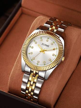 1 件装经典石英表，设计简约，配色时尚，是办公场合、节日礼物、年末促销和线上购物的理想之选。