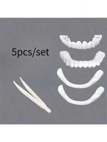 4/5片舒适贴合的美齿贴面：上下牙均可使用，重塑您自信迷人的笑容 - 彩色 - 查看 14