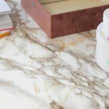 d-c-fix Papel pintado de vinilo decorativo para cocina, encimeras, armarios, 17.7 x 78.7 pulgadas(45An x 200L cm Cortes Brown Marble) - Multicolor - Ver 5