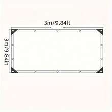 1件装透气遮阳网，适用于庭院、农场、宠物屋、凉亭、露台、植物保温网、阳台、车库、后院、游泳池、草坪、墙壁、户外活动、隐私屏风、围栏、遮阳篷。