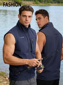 Spring/Summer Pre-Release Fashionable 3D Cut Outdoor Functional Fishing Vest