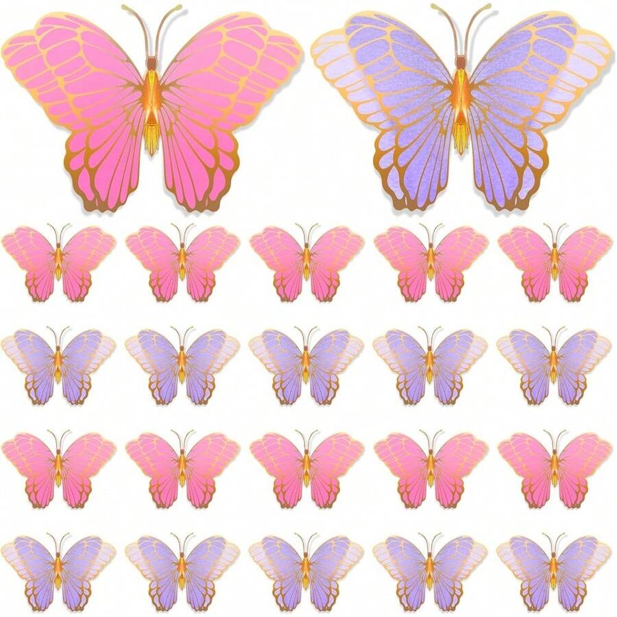 Cake Toppers - Rosa, Morado - View 1
