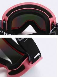 1 件装，冬季滑雪装备，成人滑雪镜，KTM 摩托车镜，骑行镜，雪地摩托车镜，海绵舒适镜，可佩戴近视眼镜的滑雪镜，户外运动镜