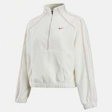 Nike Women's AS W NK TF HZ TOP POLAR CNY Fleece Sweatshirt IQ3836-133 - White - View 1