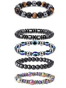 Magnetic Therapy Anklet (Unisex), Which Can Also Be Used As A Weight-Loss Bracelet. It Can Enhance Immunity, Relieve Pain From Arthritis And Carpal Tunnel Syndrome, And The Magnetic Therapy Snug Fit Anklet Can Also Promote Blood Circulation.