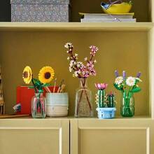 LEGO Building Blocks 11508 Daisy Flower Plant Series Building Blocks Toy Decoration