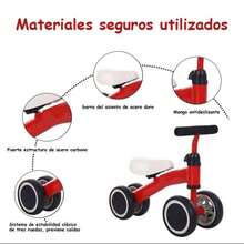 Triciclo Bicicleta sin Pedales, Juego y Juguetes para Niños, Juegos al Aire Libre, Diversión para niños - Multicolor - Ver 5