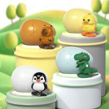 Wind-Up Jumping Toy, Cute Animal Shaped, Interesting Toy For Children, Creative And Fun - Multicolor - View 6