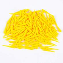100-200个时尚专业的迪卡侬塑料软式飞镖镖头，彩色塑料镖头，4.5毫米螺纹直径，不易弯曲不易断裂 - 彩色 - 查看 11
