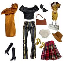 Luxury Doll Outfit Set, Designed For Fashion Enthusiasts, Includes Exquisite Accessories, Suitable For Various Occasions. Fits 11.5-12 Inch Dolls, 1/6 BJD Doll Clothes, Can Be Used As Holiday Gifts. - Nhiều màu - Xem 8